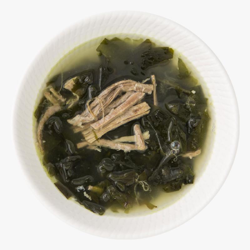 한우들깨미역국